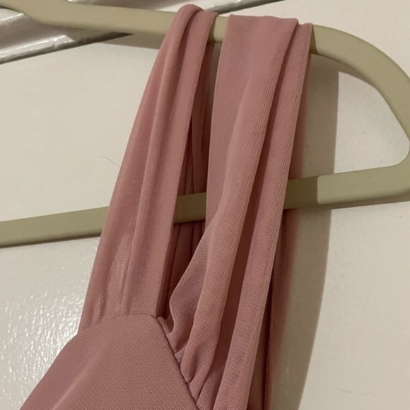 EVA Blush Pink Flowy Dress size medium - Picture 4 of 12